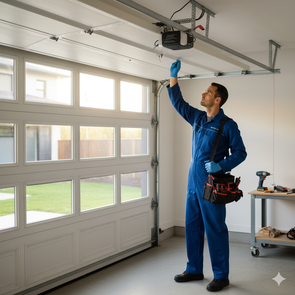 Garage door repair and opener installation service in Katy and Houston